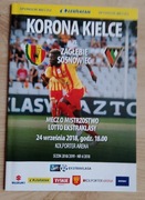 Program Korona Kielce - Zagłębie Sosnowiec 24.09.2018