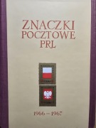 Klaser jubileuszowy TOM VII +znaczki pocztowe polskie czyste**1966-1967r.