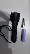 Latarka szperacz Convoy C8+ LED: Luminus SST40 6500K 12 grup