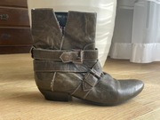 Swietne kozaczki botki skorzane z Wloch 4/37