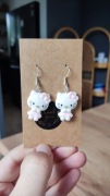 Kolczyki   hello kitty na prezent śmieszne 