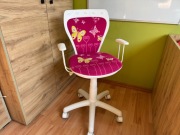 Krzesło fotel obrotowy MINISTYLE WHITE BUTTERFLY