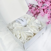 Box prezentowy - personalizowana scrunchie - gumka