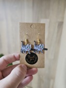 Kolczyki na halloween kolczyki z nożami kotem 