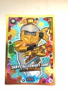 Lego Ninjago złota karta Skrystalizowany Zane Nowa 