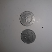 Monety 20 groszy z lat 1976 - 1981