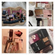 Mnóstwo kosmetyków make up Charlotte Tilbury, NARS, Huda, Milani, Fenty etc