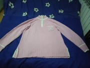 Sweter różowy welniany