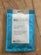 Eqology Omega-3 Test kit - Badanie poziomu kwasów OMEGA-3 Test domowy