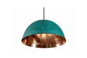Serbal Verde - patynowana lampa miedziana