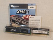Pamięć RAM | Corsair XMS3 - 2x2GB DDR3 1600MHz 1.65V