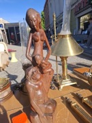 Figura,rzeźba, drewno,vintage 