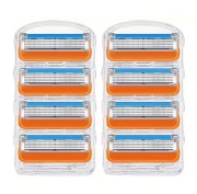 Wkłady 8szt nożyki gillette fusion 5 + GRATIS