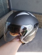 Otwarty kask motocyklowy JET VCAN V-529 STONE GREY ROZM XL