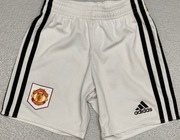 S) MANCHESTER UNITED Adidas oryginalne spodenki klubowe Roz.116cm