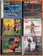 CD-Action płyty z grami 8szt.+ gratis