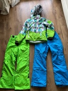 Komplet narciarski dziewczęcy 