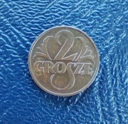 moneta 2 grosze z 1936 r 