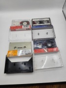 4 kasety Sony FX 90,HF Super 90,TDK TYPE I II