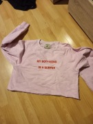 Różowa bluza Pull&Bear - roz. S