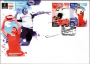 Fdc blok 267 (Fi 4549-54) MŚ w piłce siatkowej mężczyzn Polska 2014