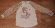 Bluza sweterek ELSA z Krainy Lodu, rozmiar 104-110, 4-5 lat
