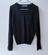 Sweterek granatowy damski roz.S wymiary opis firmy Zara