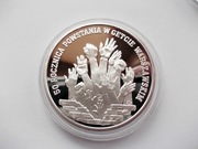 300000 zł 1993  GETTO, uncja 31,1 g. Ag 999 (2)