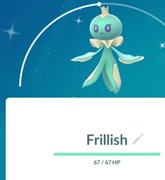 Pokemon Go Shiny Frilish Trade