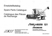 Katalog części kombajn FORTSCHRITT MDW 521 