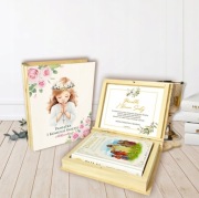 BIBLIA PREZENT NA CHRZEST ŚWIĘTY PISMO ŚWIĘTE DLA DZIECKA PAMIĄTKA WZORY