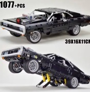 Klocki Dodge Charger | Szybcy i Wściekli | Auto Wyścigowe 1077szt