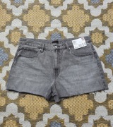 Nowe Uniqlo krótkie spodenki jeansowe damskie xxl szare 32 fit 34