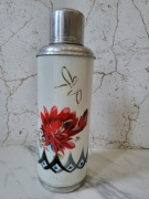 Ogromny Bardzo duży Termos Chiński Kultowy Dzbanek aluminiowy PRL