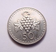 Cypr 50 mils 1981 PIĘKNA!