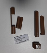 Osłonki na zawiasy Roto kolor karmel