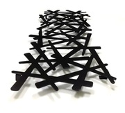 Wieszak ścienny pion/poziom loft