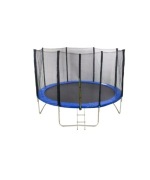 Trampolina z siatką zabezpieczającą śr.366 cm 12 F