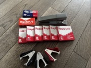 zszywacz metalowy Eagle + rozszywacze + zszywki