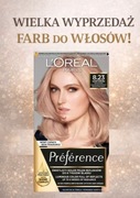 Loreal PREFERENCE Farba 8.23 Santorini Jasny Blond Opalizująco-Złocisty