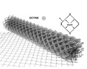 SIATKA OCYNKOWANA OCYNK - wysokość 1.5m, drut 3 mm, rolka 10mb