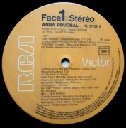 Anna Prucnal - LP winyl 1979 Francja RCA Victor PL 37288 - BEZ okładki