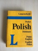 Polsko angielski słownik Langenscheid Pocket