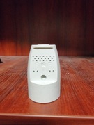 Gniazdo przenośne Schuko z odgietką białe IP20