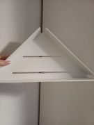 Rogowa półka łazienkowa 