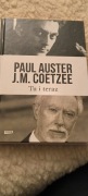 Paul Auster J.M. Coetze Tu i teraz twarda nowa 