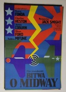 Plakat filmowy Bitwa o Midway. Krajewski '77