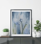 Akwarela Akwarelka Obraz pt. Oczekiwanie 24 x 30 cm