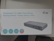 i-tec Thunderbolt 4 Dual Display Dock - stacja dokująca premium | jak nowa