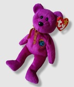 Ty Beanie Babies 1999 Millennium 2000 Miś fuksja maskotka 22cm
